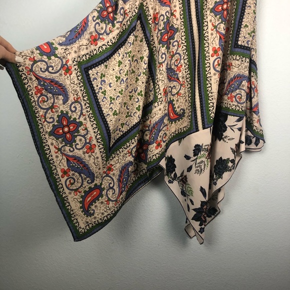 Anthropologie Maeve Far Sun Handkerchief Skirt 2 - Picture 3 of 7